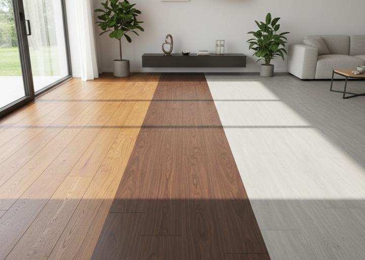 Parquet massif contrecollé ou stratifié